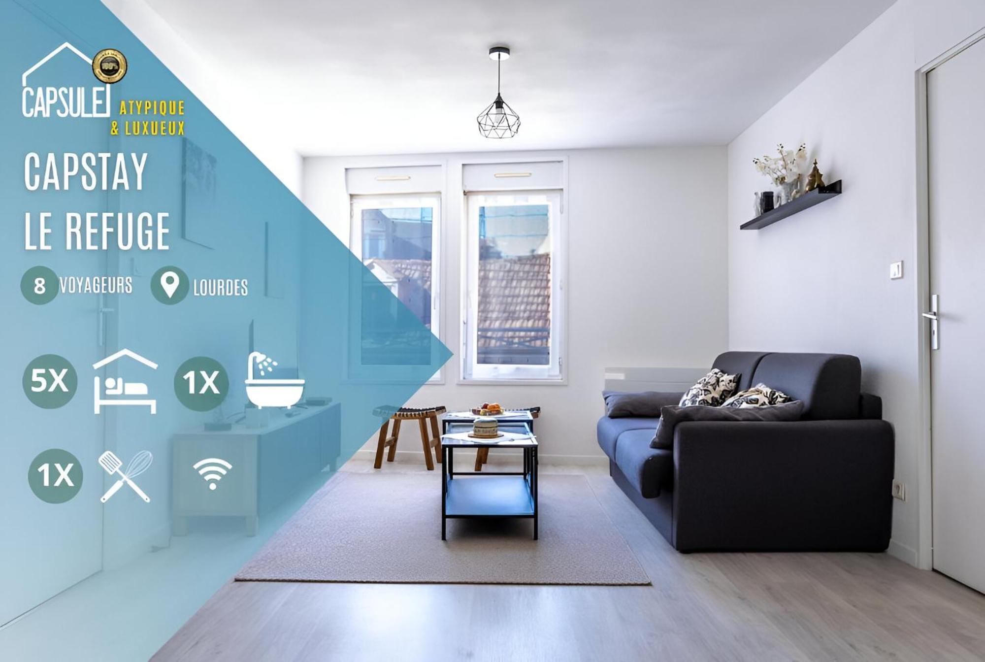 Residence Serenity - Hyper Centre - Bagagerie 루르드 외부 사진