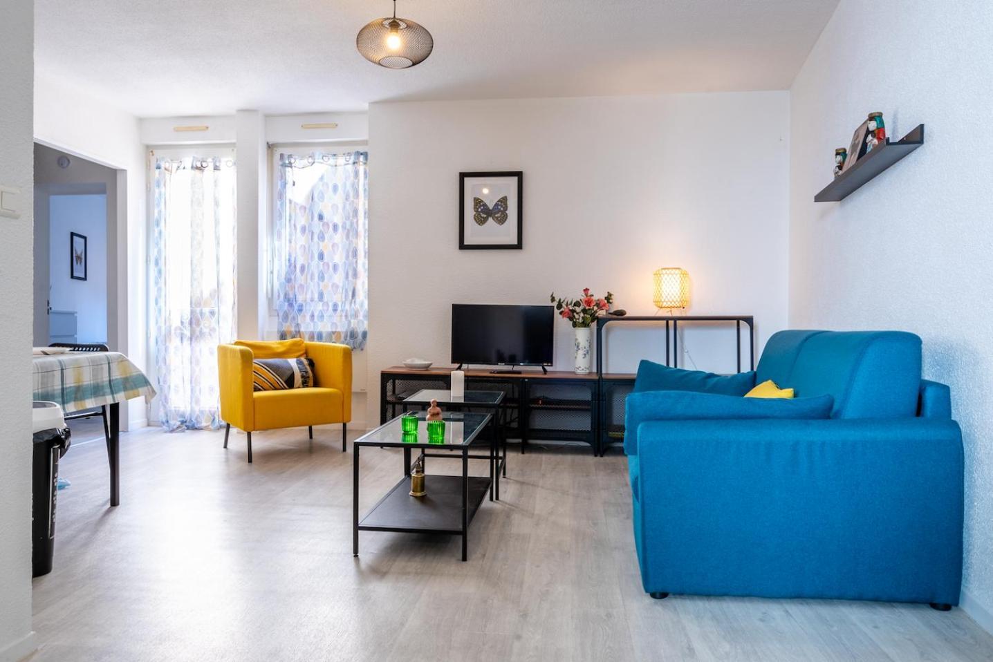 Residence Serenity - Hyper Centre - Bagagerie 루르드 객실 사진
